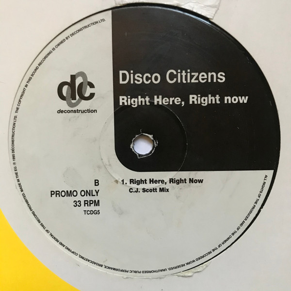 Disco Citizens - Right Here, Right Now | Deconstruction (TCDG5) - 2 Disco Citizens - Right Here, Right Now | Deconstruction (TCDG5) - 2