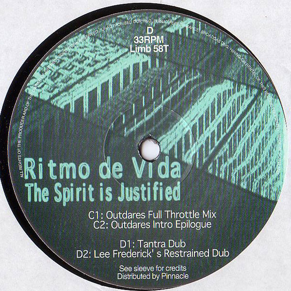 Ritmo De Vida - The Spirit Is Justified | Limbo Records (Limb 58T) - 5