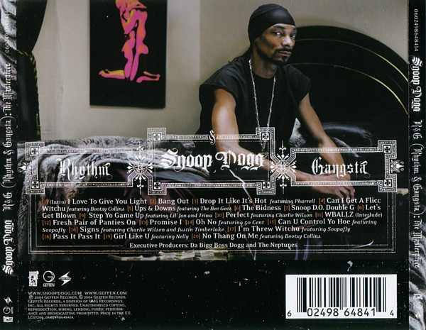 Snoop Dogg - R & G (Rhythm & Gangsta): The Masterpiece | Geffen Records (0602498648414) - 2 Snoop Dogg - R & G (Rhythm & Gangsta): The Masterpiece | Geffen Records (0602498648414) - 2