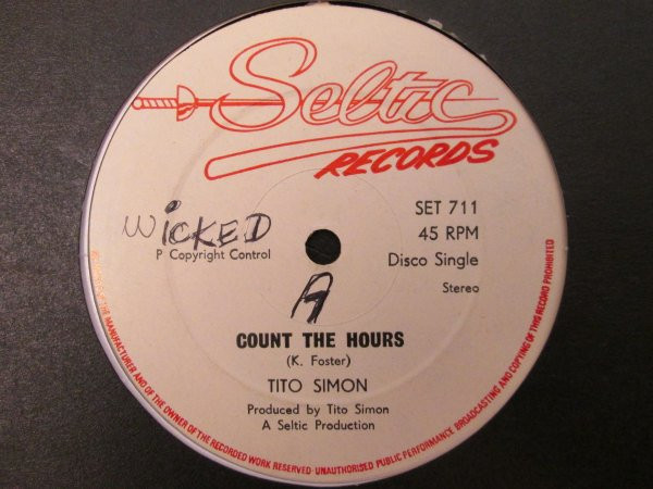 Tito Simon - Count The Hours / Farewell Brother Farewell | Seltic Records (SET 711) - main Tito Simon - Count The Hours / Farewell Brother Farewell | Seltic Records (SET 711) - main