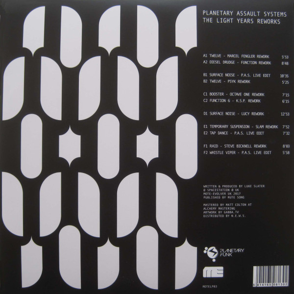 Planetary Assault Systems - The Light Years Reworks | Mote-Evolver (MOTELP03) - 2