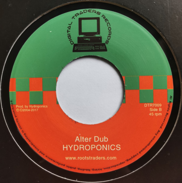Pablo Gad , Hydroponics - Jah Alter | Digital Traders Records (DTR7009) - 2