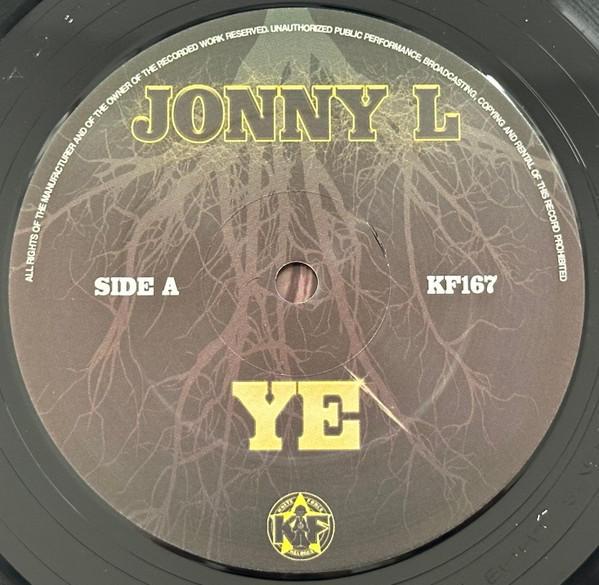 Jonny L - Ye b/w Roots | Kniteforce Records (KF167) - 3