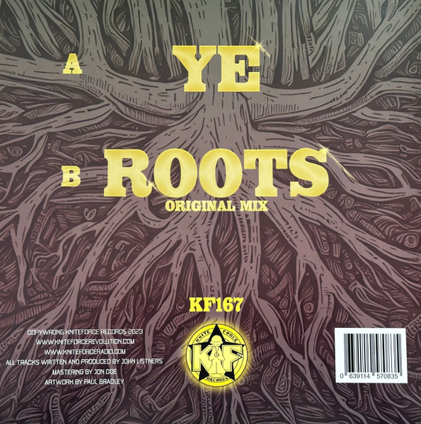 Jonny L - Ye b/w Roots | Kniteforce Records (KF167) - 2