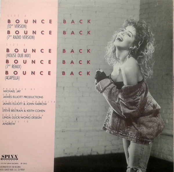 Fire On Blonde - Bounce Back | Spinn Records (SP 2852) - 2 Fire On Blonde - Bounce Back | Spinn Records (SP 2852) - 2