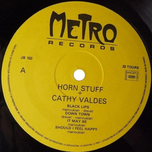 Horn Stuff - Horn Stuff | Metro Records (JB 102) - 3 Horn Stuff - Horn Stuff | Metro Records (JB 102) - 3
