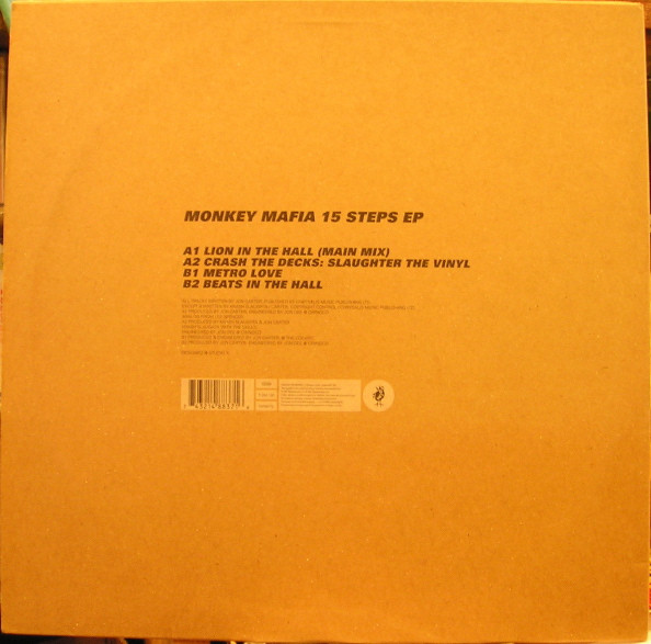 Monkey Mafia - 15 Steps EP | Heavenly (HVN6712) - 2 Monkey Mafia - 15 Steps EP | Heavenly (HVN6712) - 2