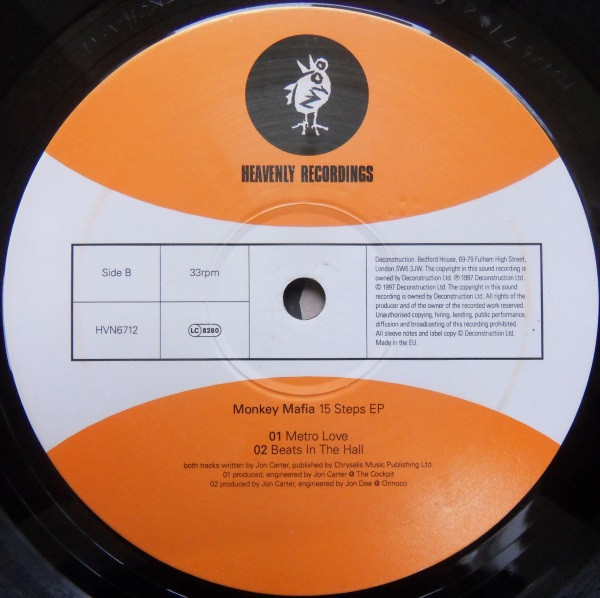 Monkey Mafia - 15 Steps EP | Heavenly (HVN6712) - 4 Monkey Mafia - 15 Steps EP | Heavenly (HVN6712) - 4