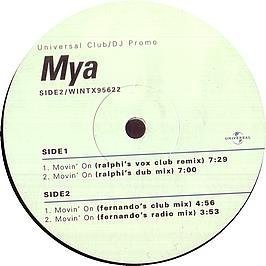 Mya - Movin' On | Universal (WINTX95622) - main
