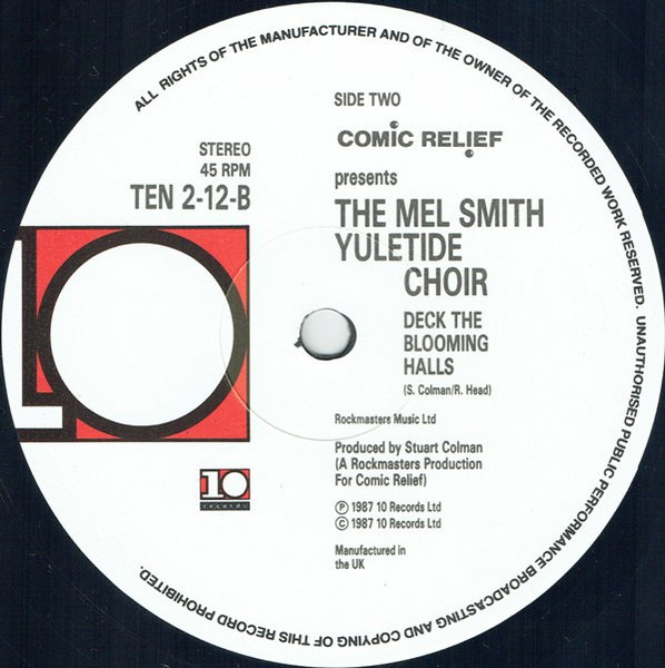 Mel Smith & Kim Wilde - Rockin' Around The Christmas Tree | 10 Records (TEN 212) - 4