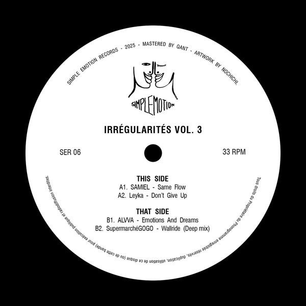 SAMIEL , Leyka , Alvva , SupermarchéGOGO - Irrégularités Vol. 3 | Simple Emotion Records (SER06)