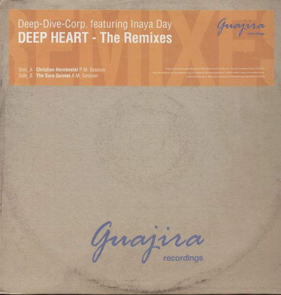 Deep-Dive-Corp. Featuring Inaya Day - Deep Heart - The Remixes | Guajira Recordings (GUA 004) - main
