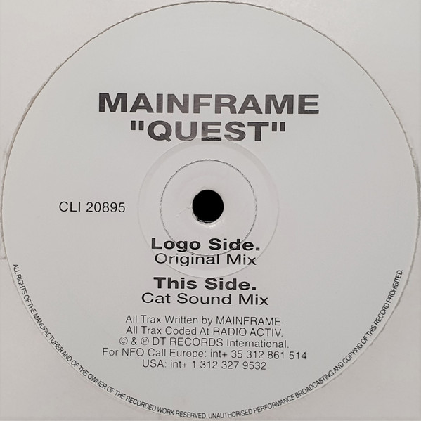 Mainframe - Quest | DT Records (CLI 20895)
