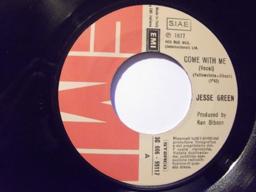 Jesse Green - Come With Me | EMI (3C 006 - 99117) - 2
