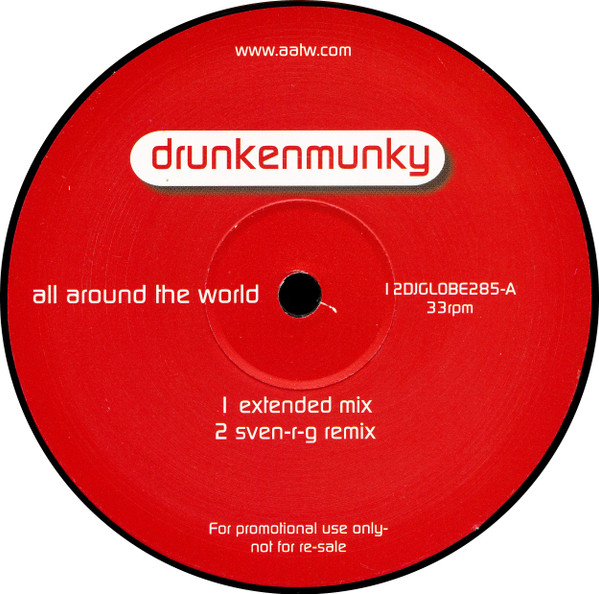 Drunkenmunky - E | All Around The World (12DJGLOBE285) - 3