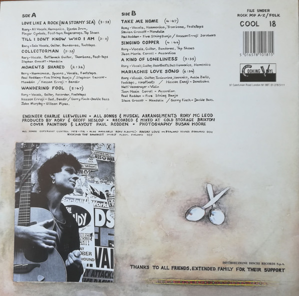 Rory McLeod - Footsteps And Heartbeats | Cooking Vinyl (COOL 018)