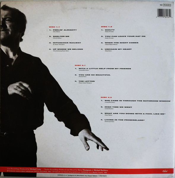 Joe Cocker - Joe Cocker Live | Capitol Records (182-7934161) - 4