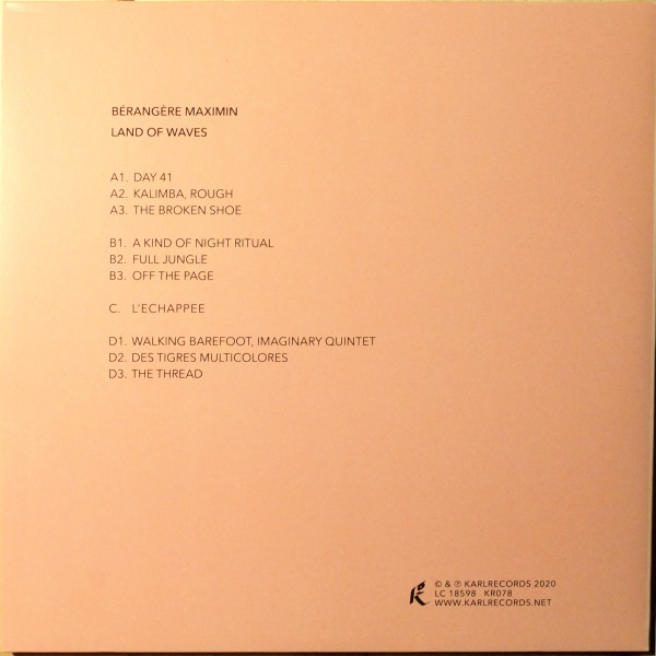 Bérangère Maximin - Land Of Waves | Karlrecords (KR078) - 2 Bérangère Maximin - Land Of Waves | Karlrecords (KR078) - 2