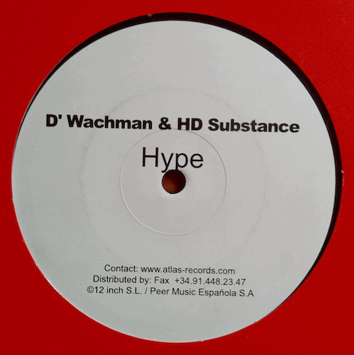 D'Wachman & HD Substance - Hype | Atlas (AT003SP)