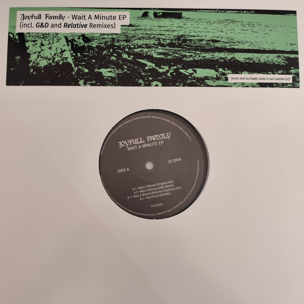 Joyfull Family - Wait A Minute EP | Flexi Cuts (FLEX028)