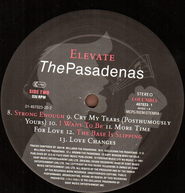 The Pasadenas - Elevate | Columbia (467023.1)