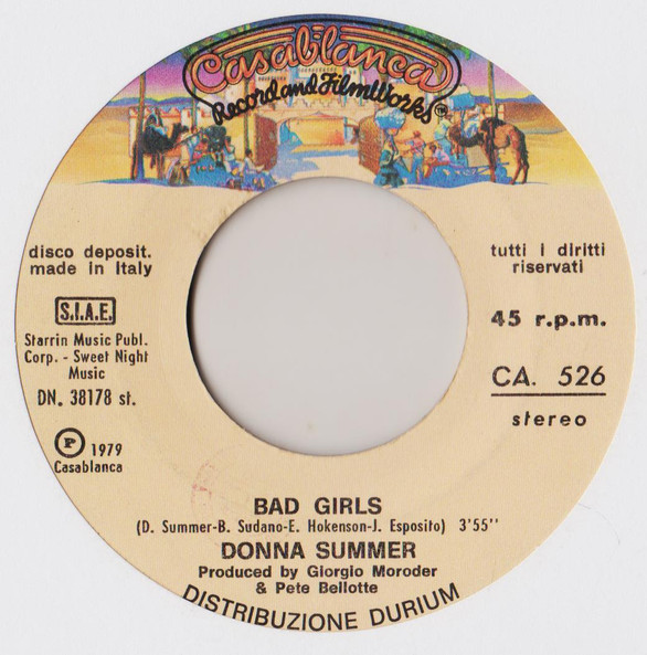 Donna Summer - Bad Girls | Casablanca (CA. 526) - 3