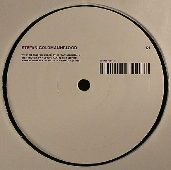 Stefan Goldmann - Blood EP | Perlon (PERL 51) - 2