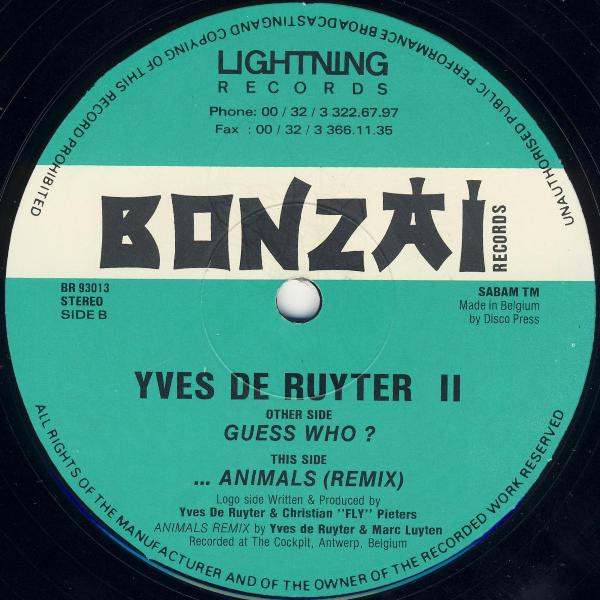 Yves Deruyter - II | Bonzai Records (BR 93013) - 2 Yves Deruyter - II | Bonzai Records (BR 93013) - 2