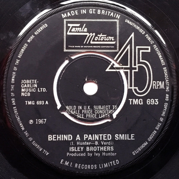 The Isley Brothers - Behind A Painted Smile | Tamla Motown (TMG 693) The Isley Brothers - Behind A Painted Smile | Tamla Motown (TMG 693)