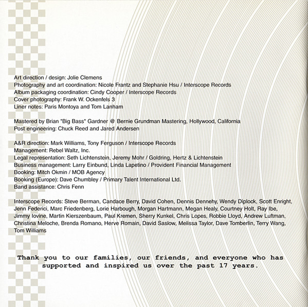 No Doubt - The Singles 1992 - 2003 | Interscope Records (B0001495-02) - 4 No Doubt - The Singles 1992 - 2003 | Interscope Records (B0001495-02) - 4