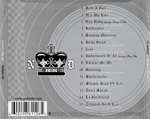 No Doubt - The Singles 1992 - 2003 | Interscope Records (B0001495-02) - 2 No Doubt - The Singles 1992 - 2003 | Interscope Records (B0001495-02) - 2