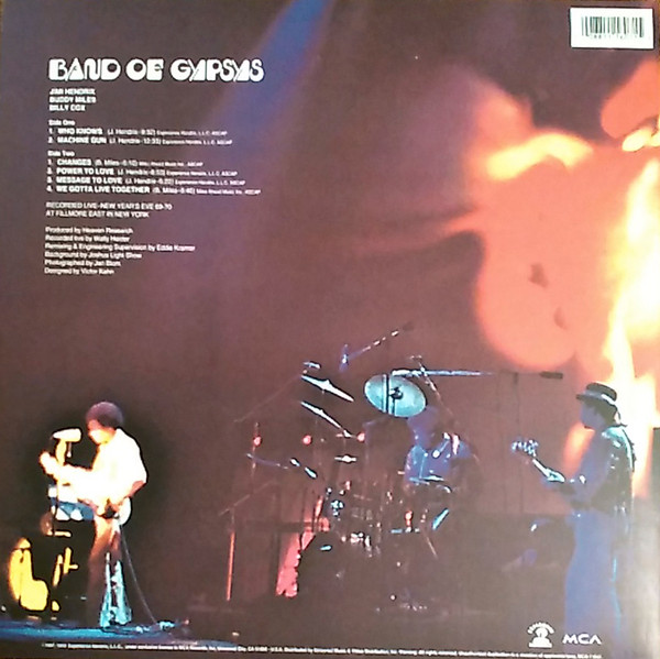 Jimi Hendrix - Band Of Gypsys | Experience Hendrix (MCA - 11607) - 3 Jimi Hendrix - Band Of Gypsys | Experience Hendrix (MCA - 11607) - 3