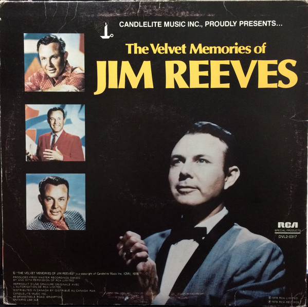 Jim Reeves - The Velvet Memories Of Jim Reeves | RCA (DVL2-0317) - 2