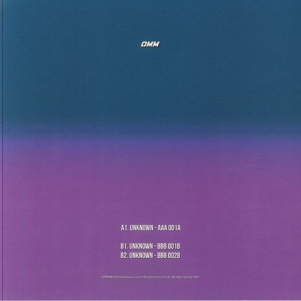 Unknown Artist - OMM 008 | Only Music Matters (OMM 008)