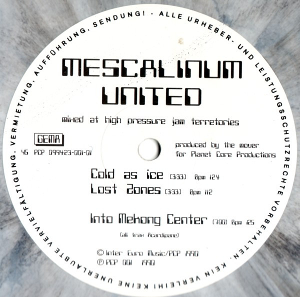 Mescalinum United - Into Mekong Center | Planet Core Productions (PCP 001) Mescalinum United - Into Mekong Center | Planet Core Productions (PCP 001)