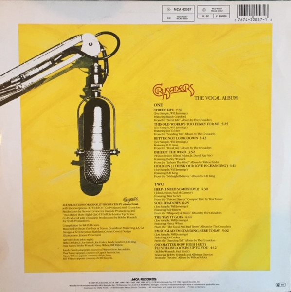 The Crusaders - The Vocal Album | MCA Records (254 962-1) - 2 The Crusaders - The Vocal Album | MCA Records (254 962-1) - 2
