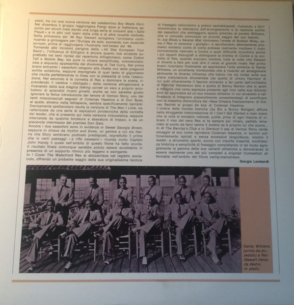 Rex Stewart / Sandy Williams / Vernon Story / Johnny Harris - I Giganti Del Jazz Vol. 47 | Curcio (GJ-47) - 3