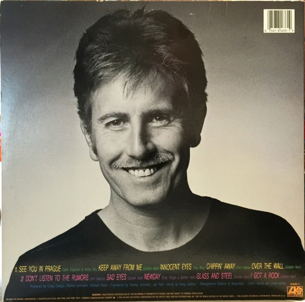 Graham Nash - Innocent Eyes | Atlantic (81633-1) - 3