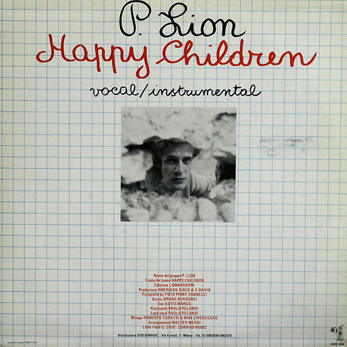 P. Lion - Happy Children | American Disco (AMD 004) - 2