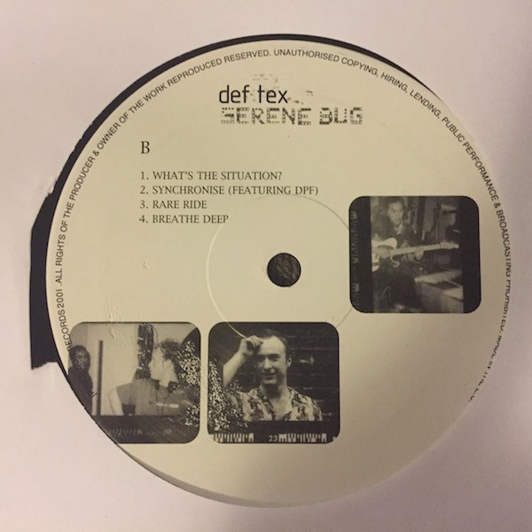 Def Tex - Serene Bug | Son Records (SON 018) - 4