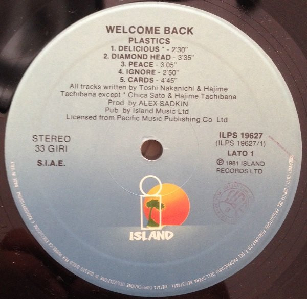 Plastics - Welcome Back | Invitation (ILPS 19627) - 2 Plastics - Welcome Back | Invitation (ILPS 19627) - 2