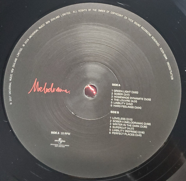 Lorde - Melodrama | Universal Music Group New Zealand (5754710) - 3