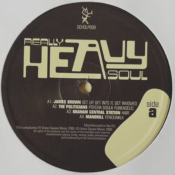 Various - Really Heavy Soul (Dirty Guitar-Driven Fat-Assed Funk) | Ocho (OCHOLP006) - 3 Various - Really Heavy Soul (Dirty Guitar-Driven Fat-Assed Funk) | Ocho (OCHOLP006) - 3