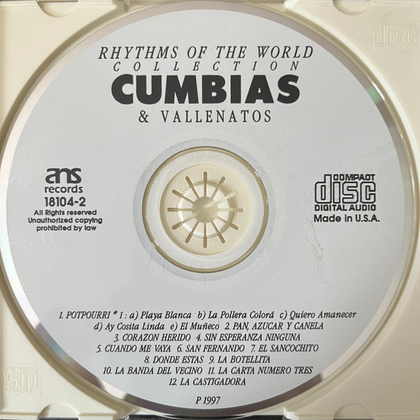 Various - Cumbias & Vallenatos | ANS Records (18104-2) - 3