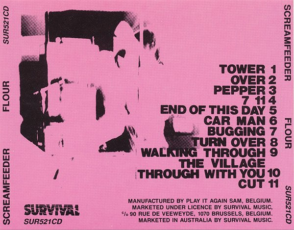 Screamfeeder - Flour CD  - SIGNED BY THE BAND | Survival (SUR521CD) - 2