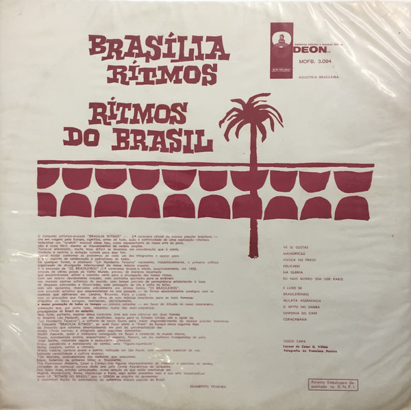 Brasília Ritmos - Rítmos Do Brasil | Odeon (MOFB 3.094) - 2