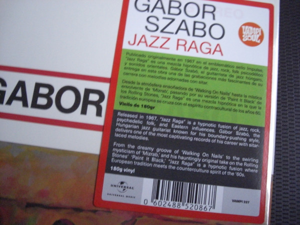 Gabor Szabo - Jazz Raga | Vampi Soul (VAMPI 337) - 2