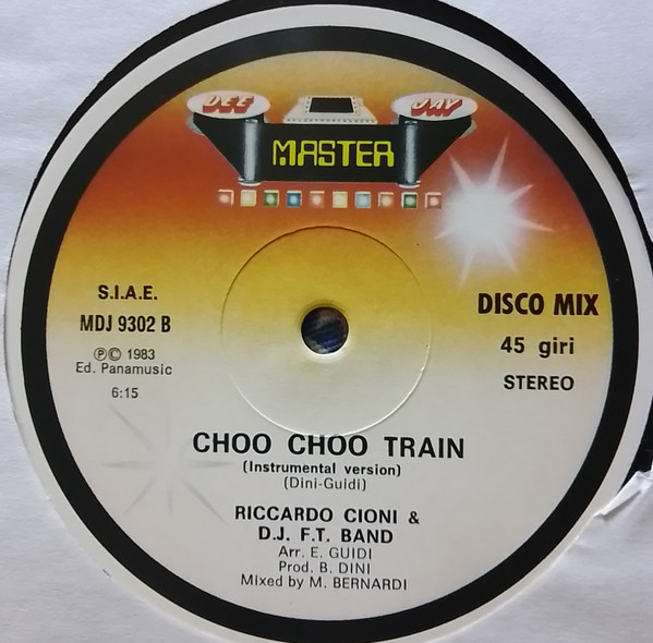 Riccardo Cioni & D.J.F.T. Band - Choo Choo Train | Master Dee Jay (MDJ 9302) - 4