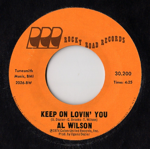 Al Wilson - La La Peace Song | Rocky Road Records (30,200) - 2