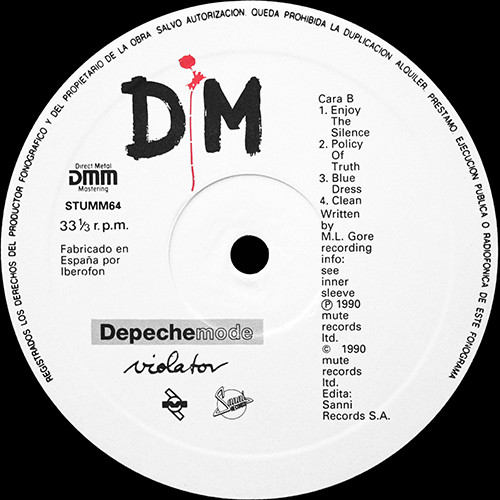 Depeche Mode - Violator | Sanni Records (STUMM64) - 4 Depeche Mode - Violator | Sanni Records (STUMM64) - 4